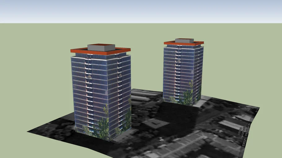 Torres 15 y 16 de la Remodelación San Borja