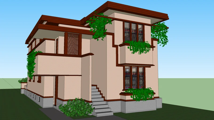 American System-Built Homes by ( frank lloyd wright )