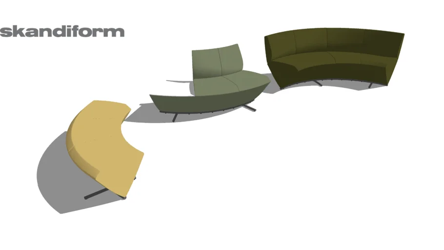 Skandiform Spino Modular Seatings