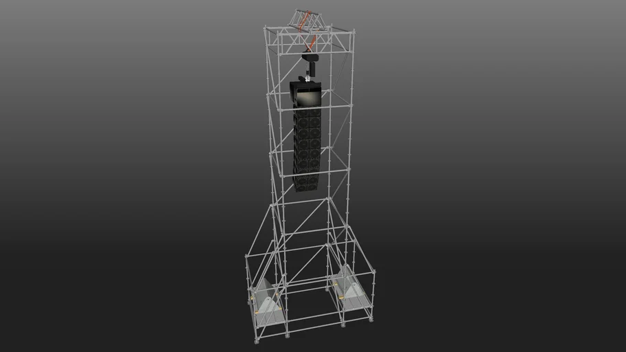 Tour son line array | 3D Warehouse