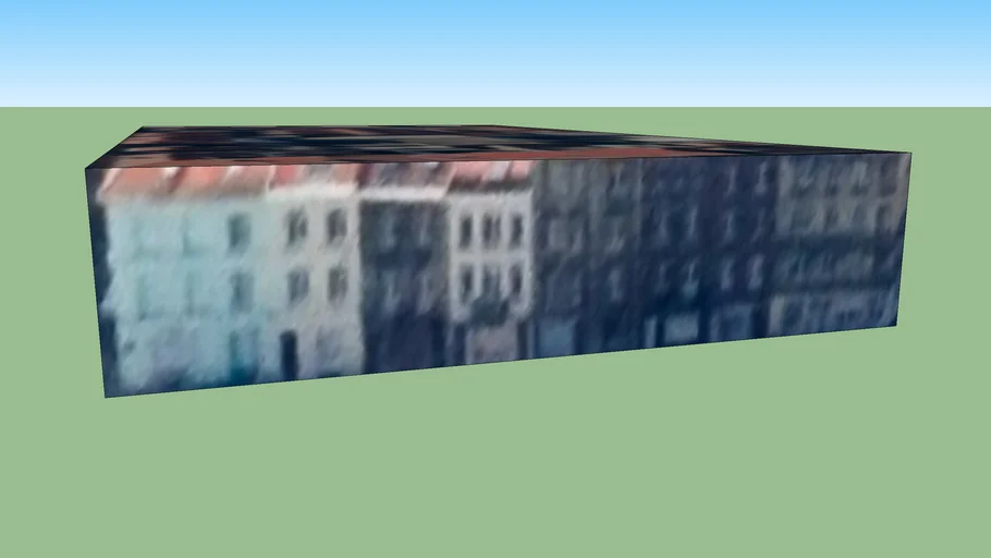 Building in Sint-Jans-Molenbeek, St-Jan-Molenbeek, Belgium