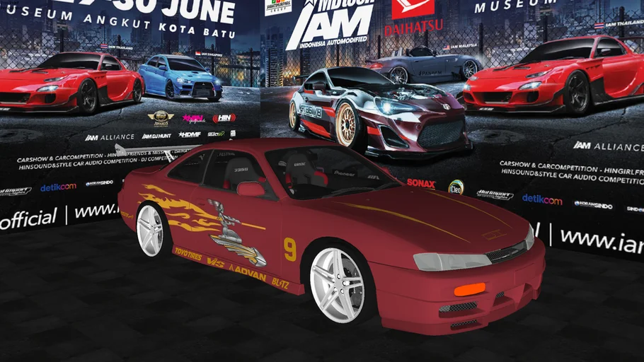 Modifikasi Nissan Silvia S14 1997Livery Fast and Furious 1