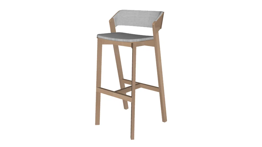 Upholstered bar chair Merano TON