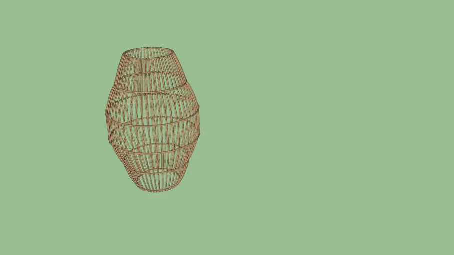 Rattan bamboo natural lamp boho Westwing