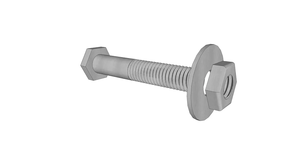 Tornillo, tuerca, arandela