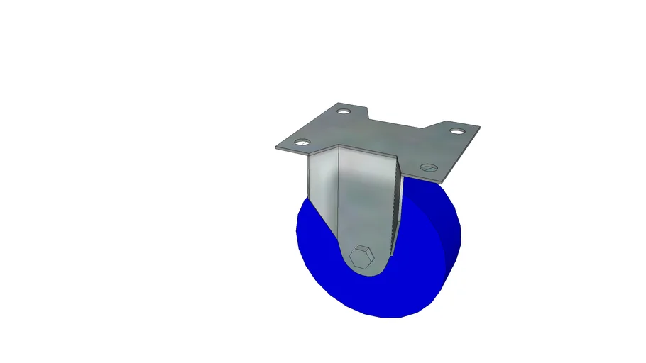 Quiet Glide 4” Rigid Caster