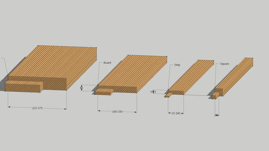 Wood Forms | 3D Warehouse