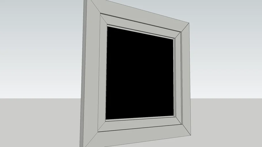 Ventana cuadrada de Aluminio 