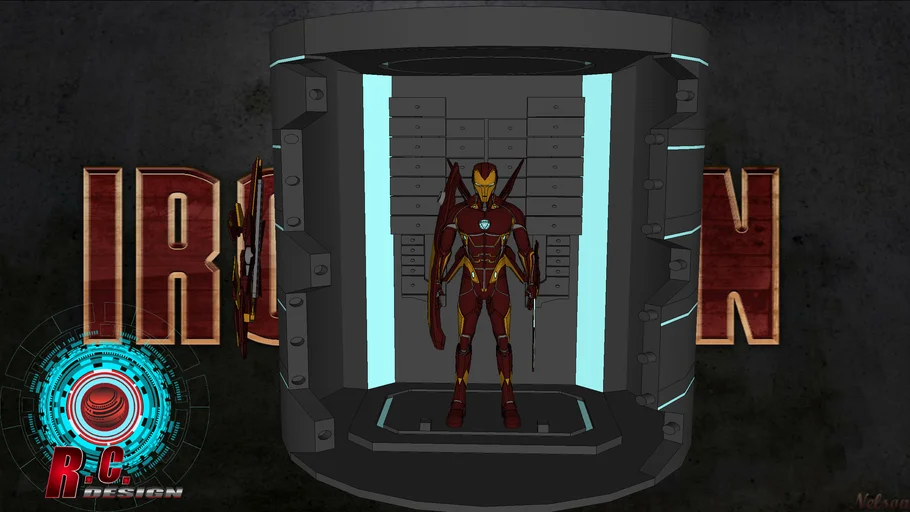 MODEL PRIME ARMOR IRONMAN