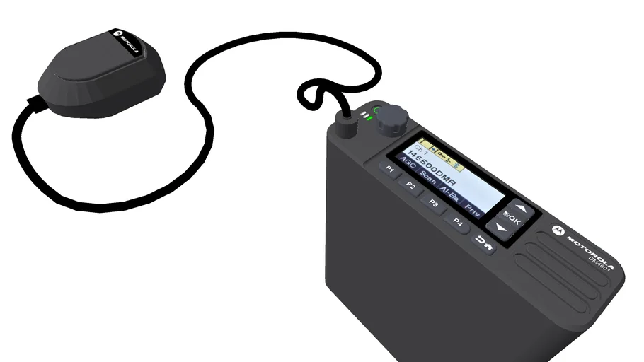 Motorola MOTOTRBO DM4600/DM4601 Mobile Two-Way Radio UHF/VHF