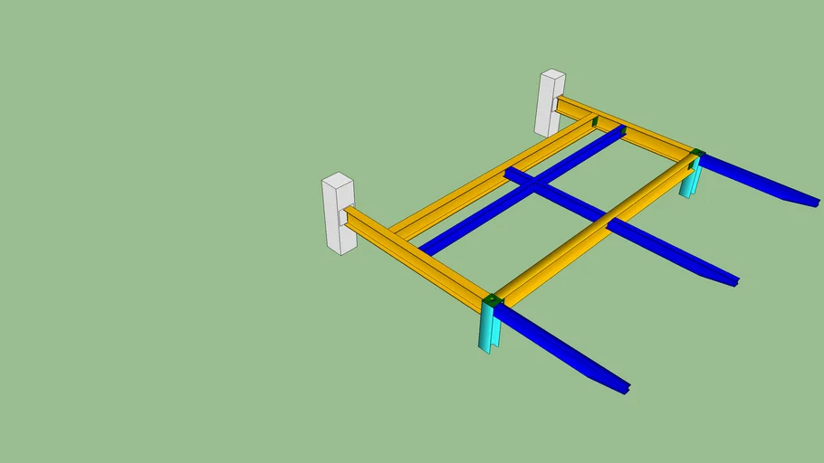 CONOPY-08 ROOF FRAMING