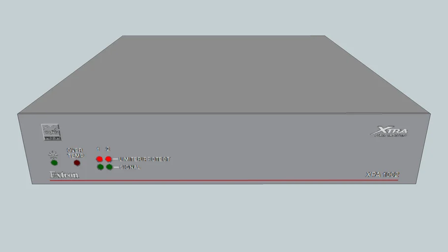 Extron XPA 1002 Stereo Power Amplifier 60-849-01