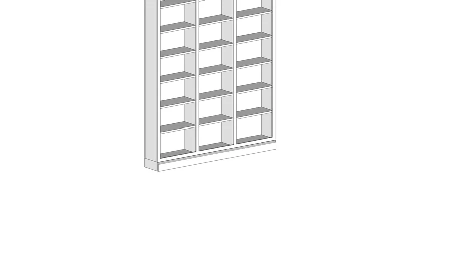 Built-in Book Shelf