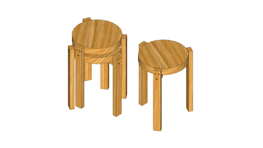 Banqueta Girafa