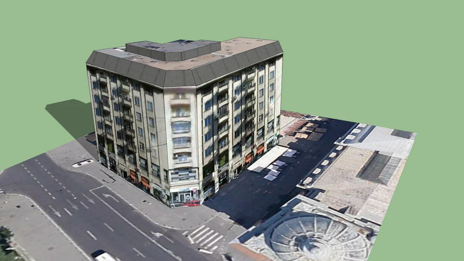 Building on Calea Victoriei, Bucharest | 3D Warehouse
