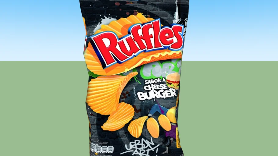 embalagem - Ruffles - cheese burguer