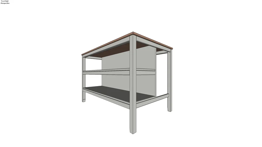 NANCY BALCÃO 1,40 M X 80 CM-Tokstok