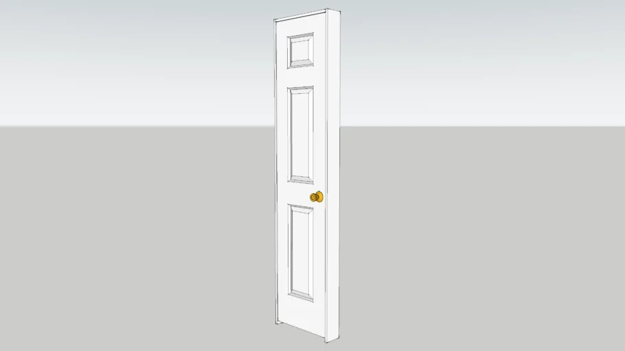18" Three Panel Door