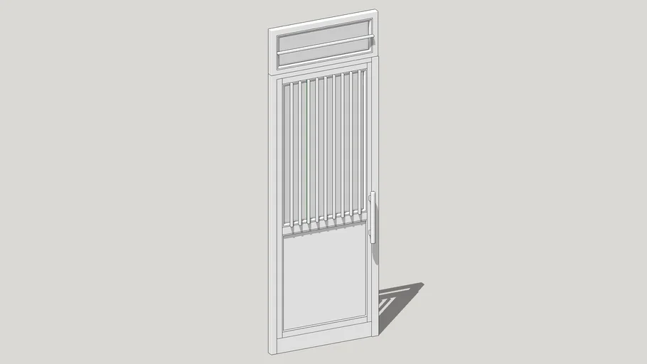 Puerta de acero