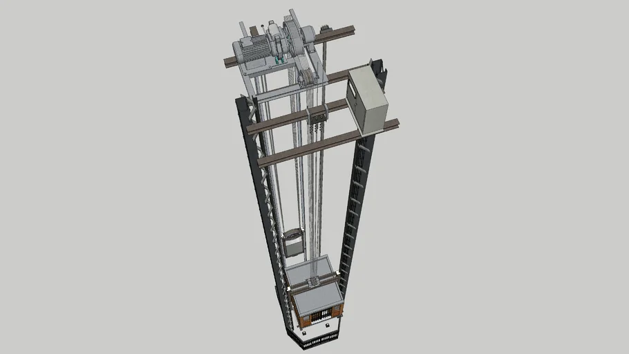 vintage elevator