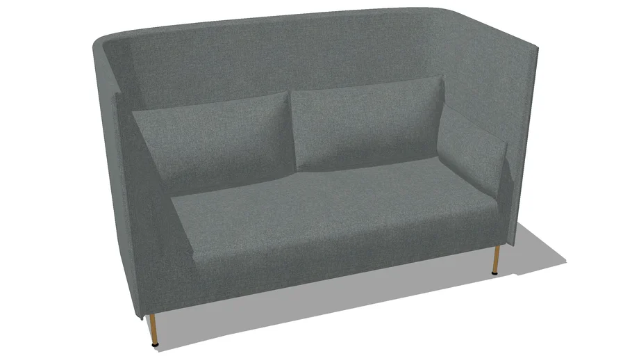 HAY Silhouette Sofa 2 Seat High Back