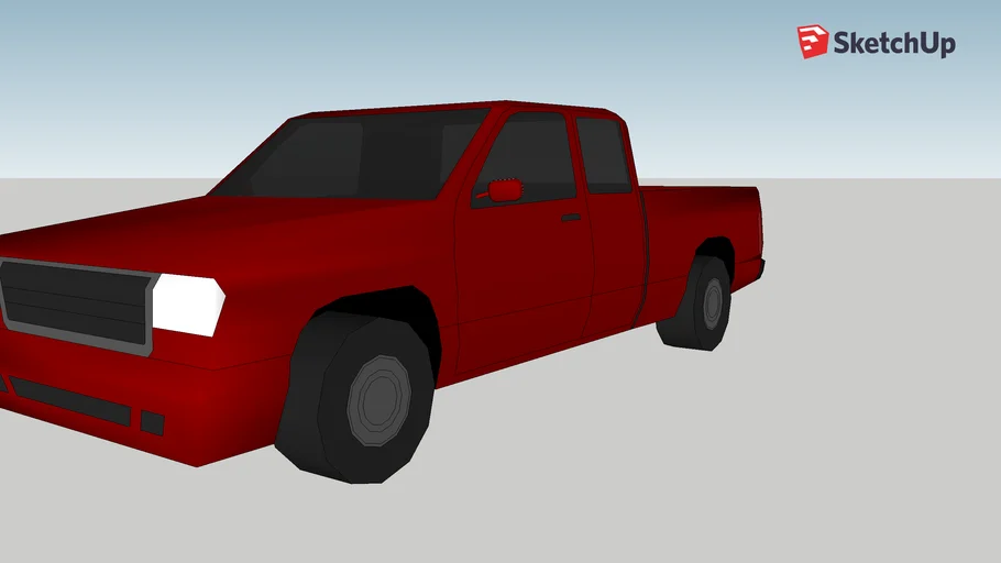 Medium pickup truck