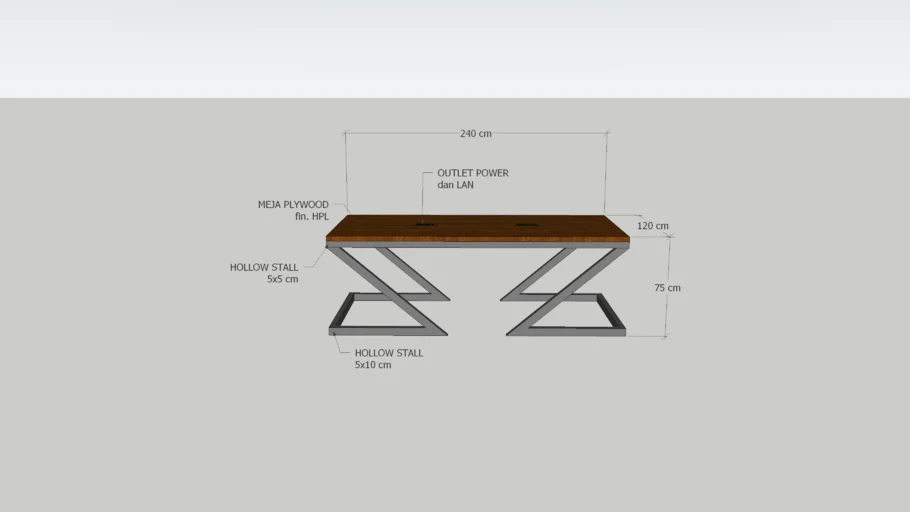 Meeting Table for 6 ppl
