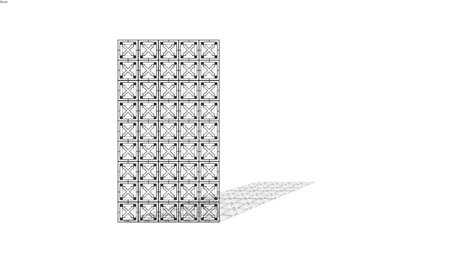 JALI PATTERN+CNC CUT+MODERN+METAL INLAY+PARTITION+CLADDING+PARTITION