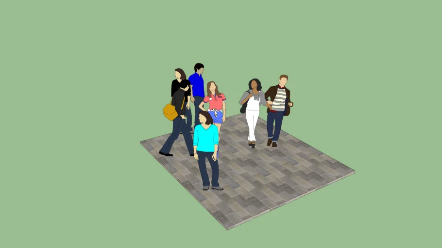 personnes | 3D Warehouse