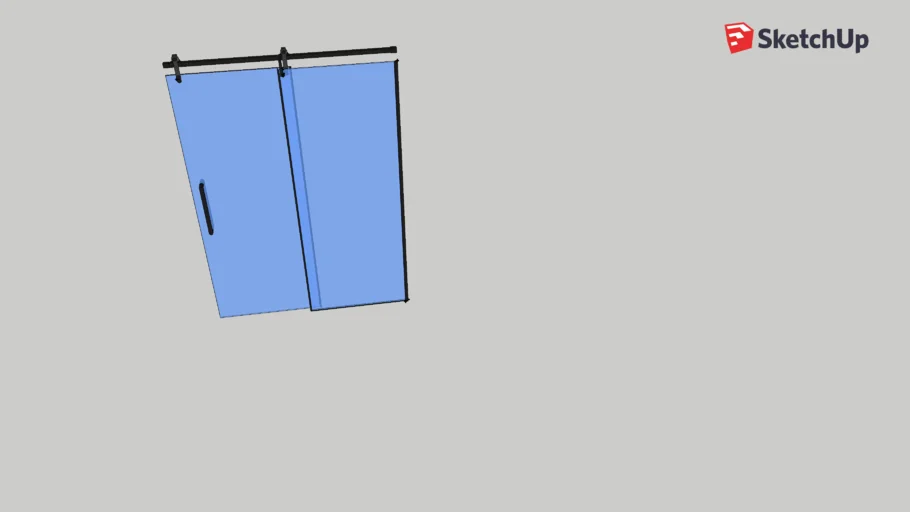 Roue / Ryland 1400mm Sliding Shower Door LH 82385