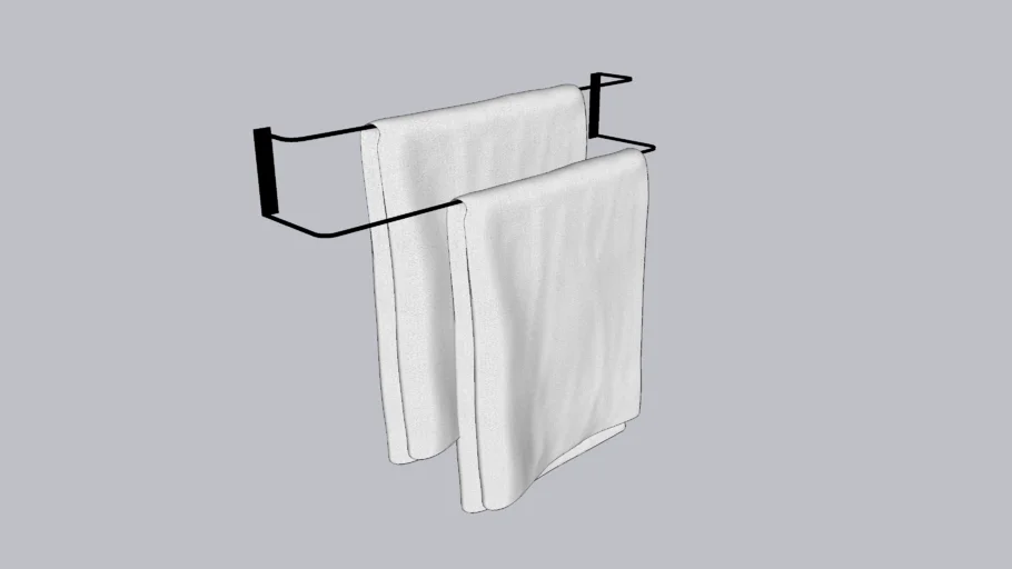PORTA TOALHA DUPLO