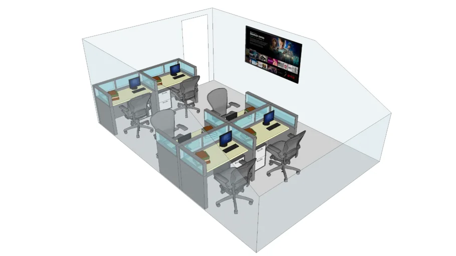 Office Layout | 3D Warehouse
