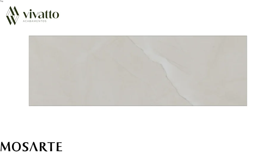 Mosaico Linear Large 19x59cm Origem Dakar Nude Acetinado - Mosarte Porcelanato