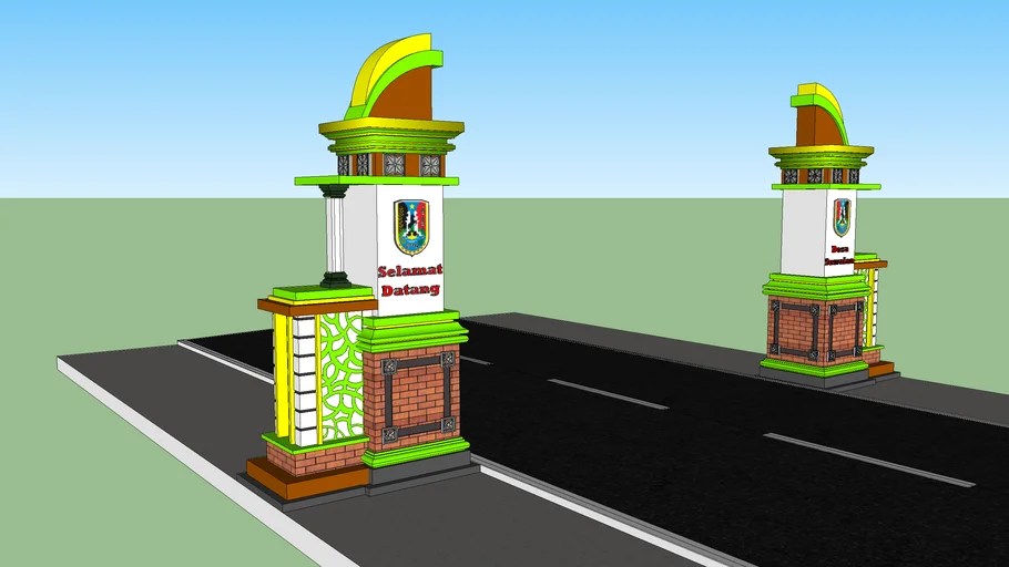 gapura desa