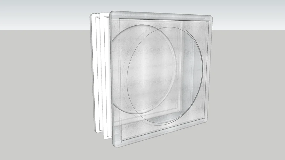Glass Block - Sun