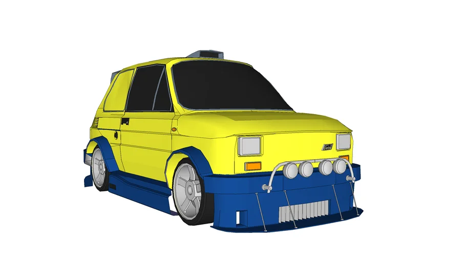 fiat 126 tuned