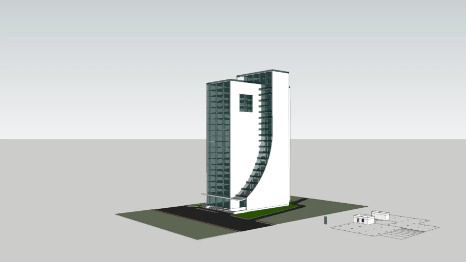high rise building