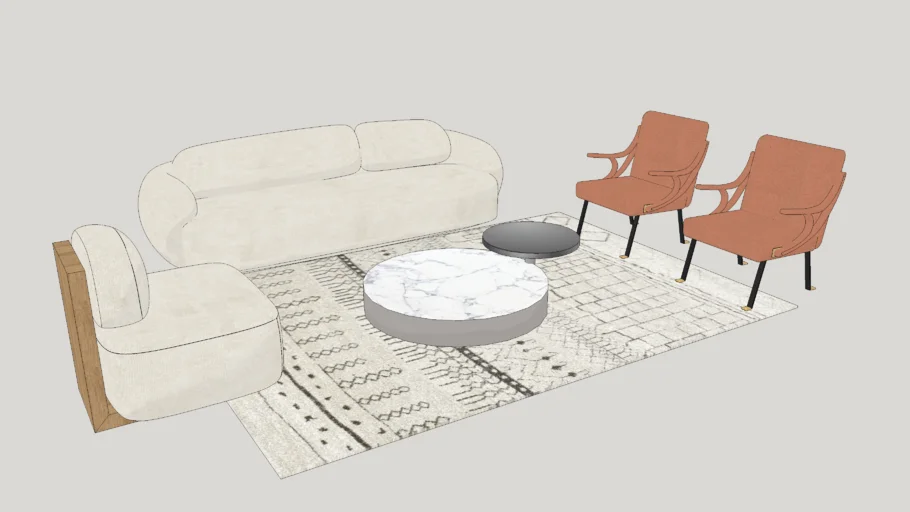 Upholstered furniture for the living room