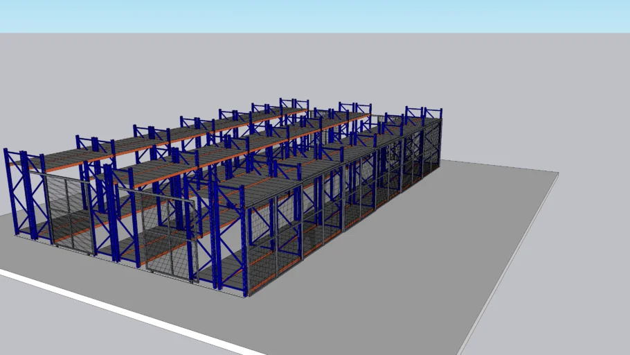 Warehouse Enclosure/fabrication of metal cover/doors