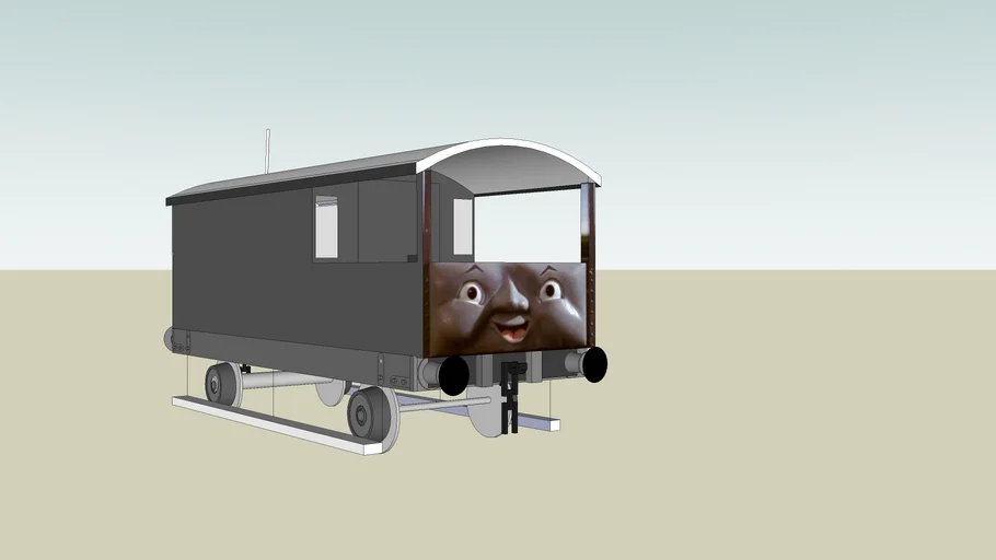 Toad the Brake Van | 3D Warehouse