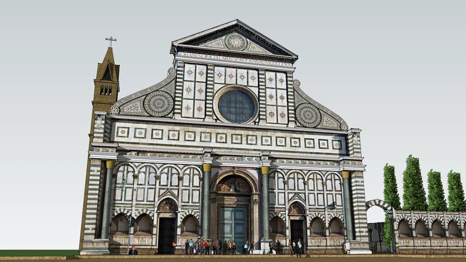 CHURCH OF SANTA MARIA DE NOVELLA FLORENCE