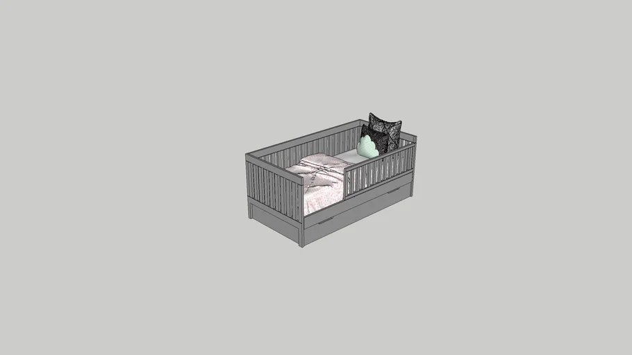 Petite Amélie - Lit enfant - PLUME