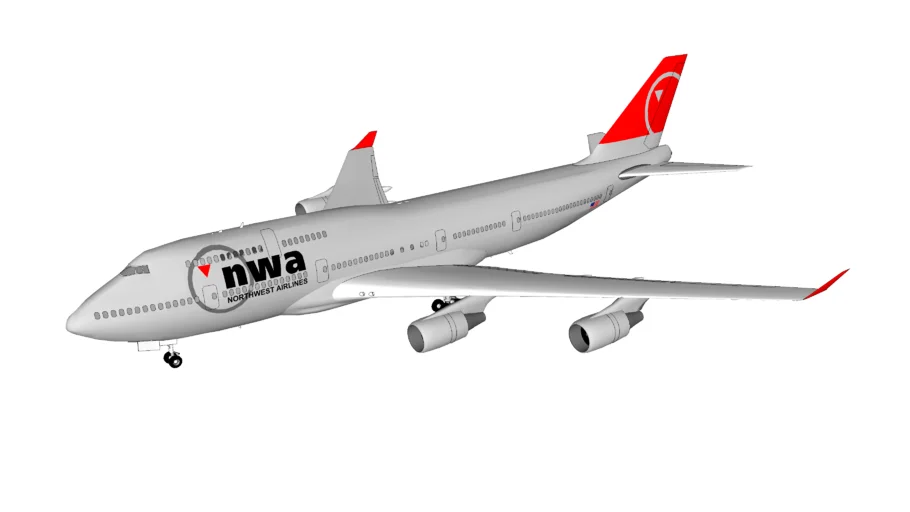 Northwest Airlines Boeing 747-400