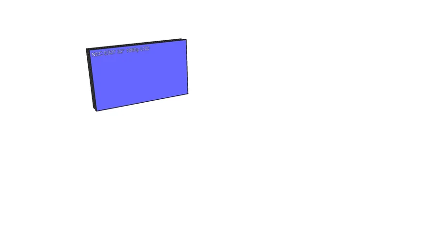 NEC E327 32" 1080p LCD Display