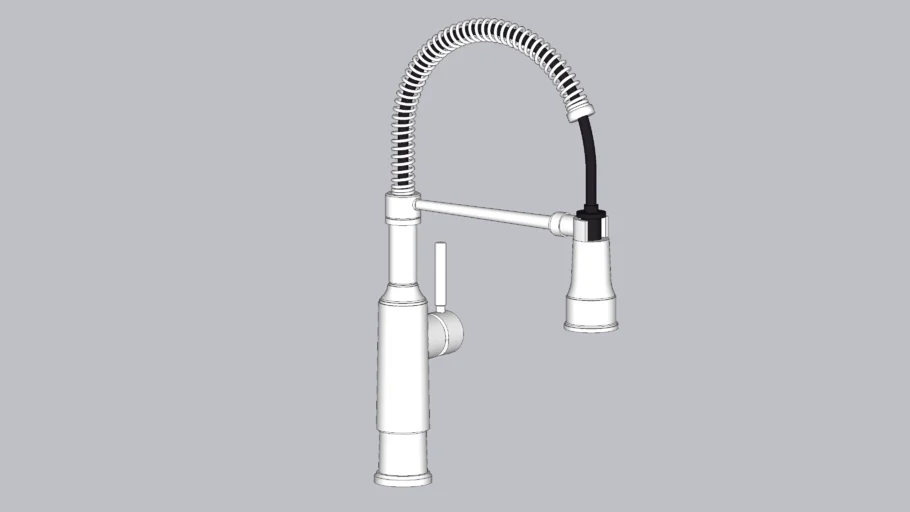 Theodora® Single-Handle Pull-Down Spring Kitchen Faucet - 18804Z-DST