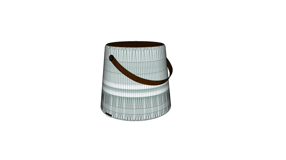 Baden puff com alça | Zig-Zag Móveis