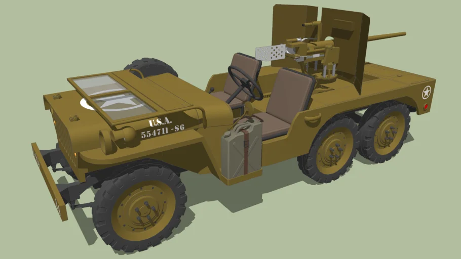Jeep Willys MB 6x6 1942