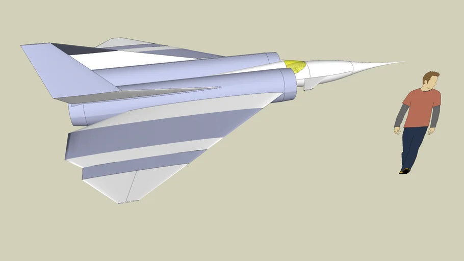 Very fast jet | 3D Warehouse