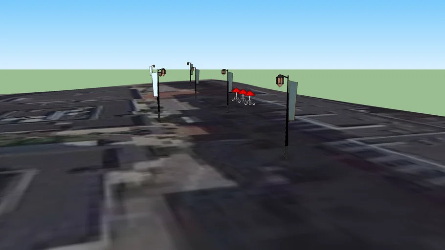 The Blvd. Plaza landscape