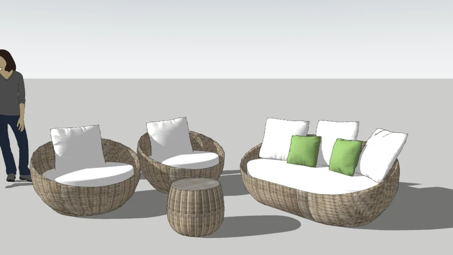 Sofa Outdoor Full Set